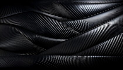 Carbon fiber pattern: deep black, glossy highlights.  High-tech, luxury car detail.  Modern, sleek, performance texture.

