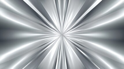 Fototapeta premium Abstract metallic burst design with radial symmetry and gradient effect