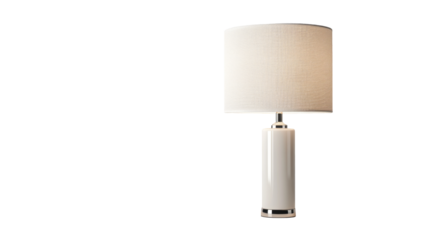 a stylish desk lamp. isolated, transparent background	