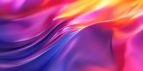 Obraz premium Gradient Polygonal Abstract Pattern with Soft Pastel Colors