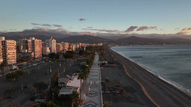 Faro de Torre del Mar de Velez-Malaga en Andalucia, Espa&ntilde;a