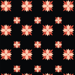 seamless pattern with flowers