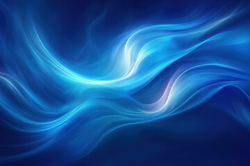 Fototapeta premium A gentle and serene blue abstract background with smooth transitions.