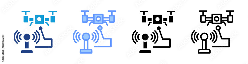 Aufkleber connectivity icon set multiple style collection