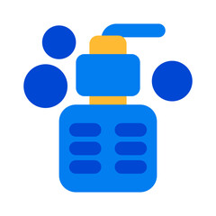 Obraz premium water filter flat style