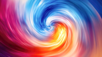 Obraz premium Vivid abstract swirl of colorful light and energy