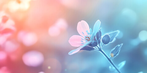 Blurred Soft Pastel Hues for Minimalistic Branding and Elegant Visual Aesthetics