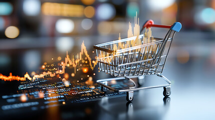 Shopping trends analysis e-commerce environment digital content urban setting market insights