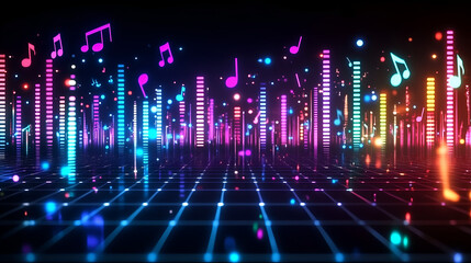 Sonic Energy A Dynamic and Colorful Music Spectrum