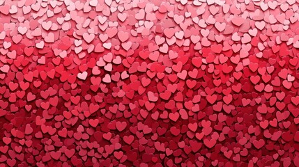 Gradient Hearts Background