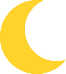 yellow moon vector © Dini