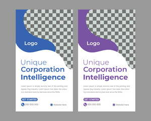   Business Facebook and Instagram story template
