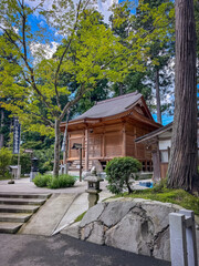 Chuson-ji temple in Hiraizumi, Nishiiwai District, Iwate, Japan
