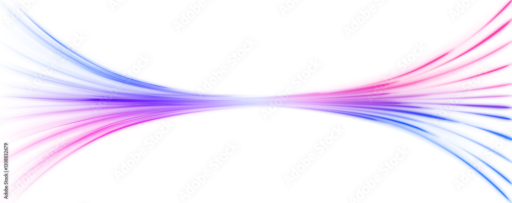 Poster Abstract technology background with red neon light. Dynamic motion stripes and glowing fire trails. Vector illustration for modern visual effects in PNG format.	