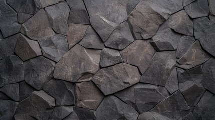 Rugged Stone Wall Texture Background