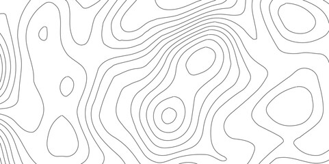 White topography topology vector white background,Modern design with White background with topographic wavy pattern design.Luxury black abstract line art,