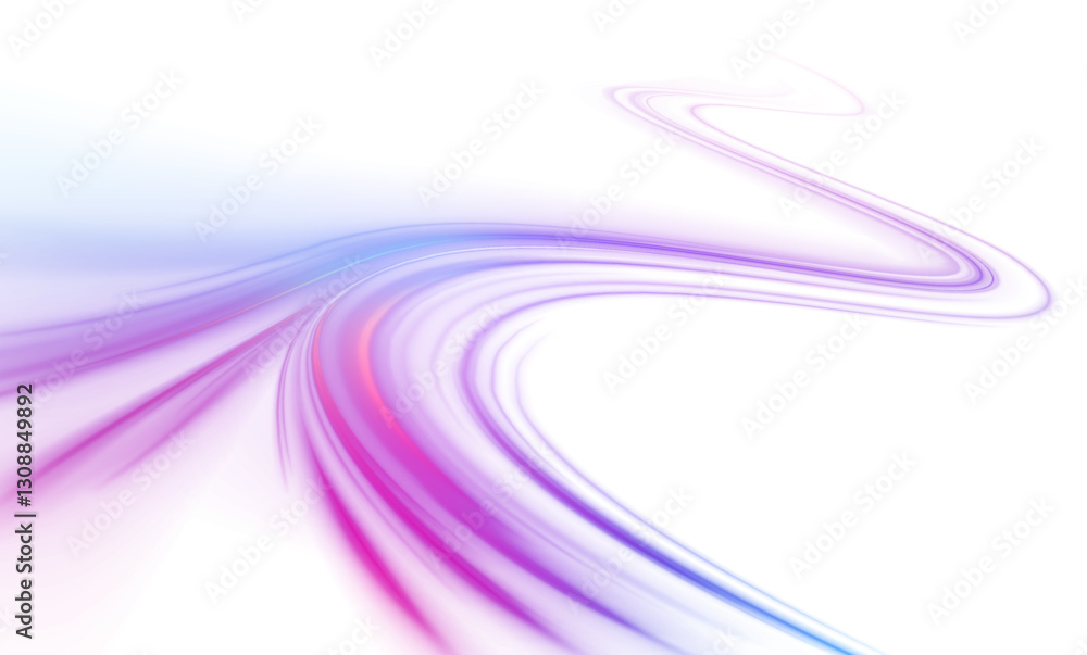 Aufkleber electric technology in futuristic style neon color in png format on white transparent background for