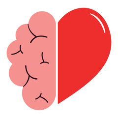 Happy Mind Emotional Heart Brain