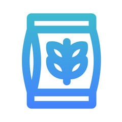 bird food outline gradient style