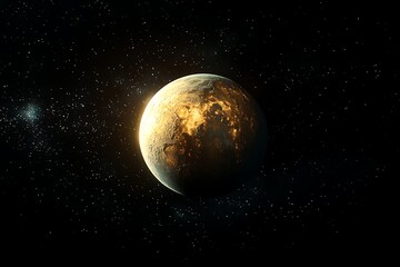 Golden Planet in Cosmic Void