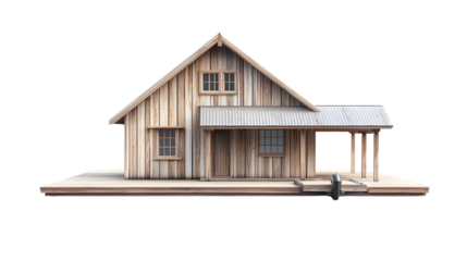 Rustic & Modern Wooden Houses | Cabin, Treehouse, Beachfront, Log & A-Frame | Luxury Nature Retreat, Cozy Architecture, Transparent PNG for Designers | Trending Home Design & Architecture 2025