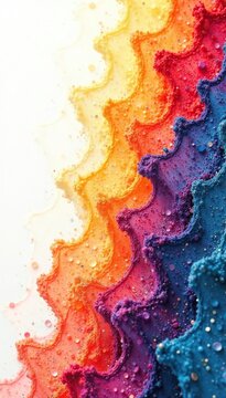 Zickzack Muster in verschiedenen Farben auf wei?em Hintergrund, Zickzack, Graut?ne