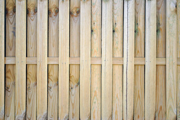 Close Up of Old Wooden Fence Panel