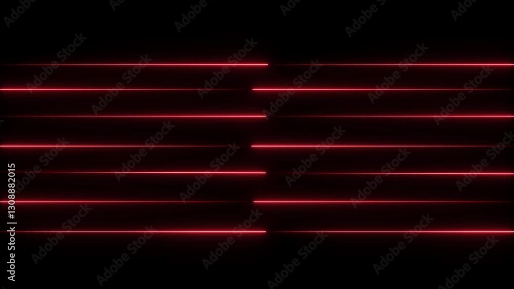 Poster abstract glowing neon lights blinking lines moving animation. colorful neon line moving on backgroun