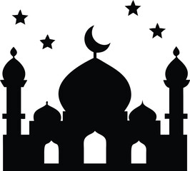 taj mahal vector illustration