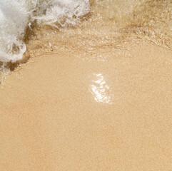 waves on the beach