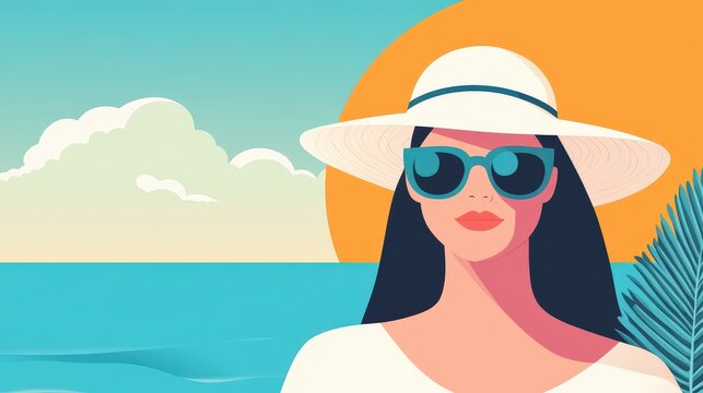 Sun protection rules infographic highlighting essential guidelines for safe sun exposure. SunSmart Skin Cancer Prevention. National Facial Protection Month