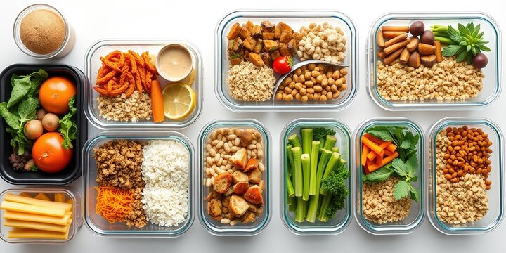 Weekly Meal Prep Containers - Clean Eating & Healthy Choices