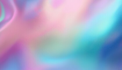 Holographic pastel gradient. Cyan to pink to lavender shift. Soft, ethereal iridescence. Gentle color flow.

