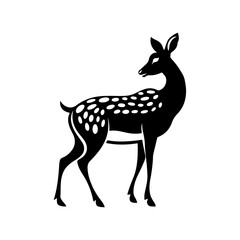 deer silhouette vector