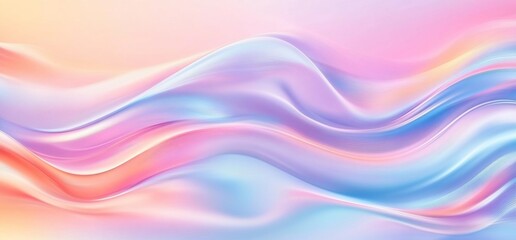 Obraz premium Pastel Swirling Fabric Design