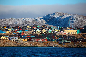 Arctic iceberg landscape in Ilulissat, Greenland © zheng