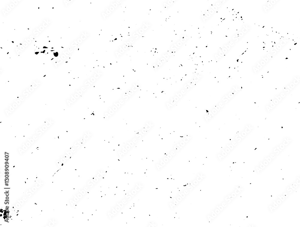 Poster grunge texture isolated on transparent background. vector illustration of black stains.