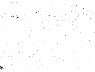 Grunge texture isolated on transparent background. Vector illustration of black stains.