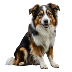 border collie, cut out, object, on Transparent background