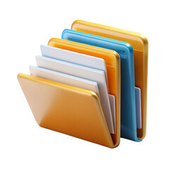 folder with documents