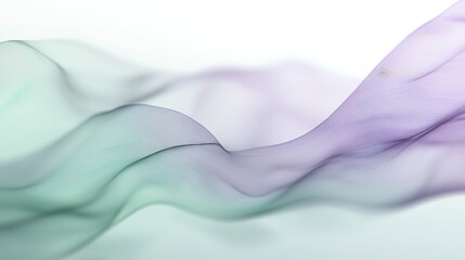 Fototapeta premium Soft lavender and mint green gradient, delicate and calming with subtle flowing patterns