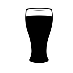 Adobe glass icon   silhouette vector icon sign symbol illustration 