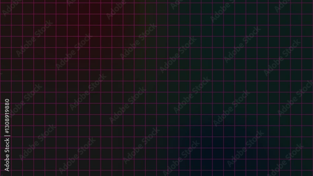 Poster colorful square gride animation on gradient for background video and creative work, abstract motion 