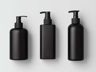 Product branding mockup, modern cosmetic packaging with branding elements, sleek and minimalist composition