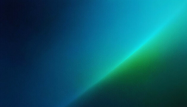 Smooth Gradient Transition From Navy Blue To Bright Cyan