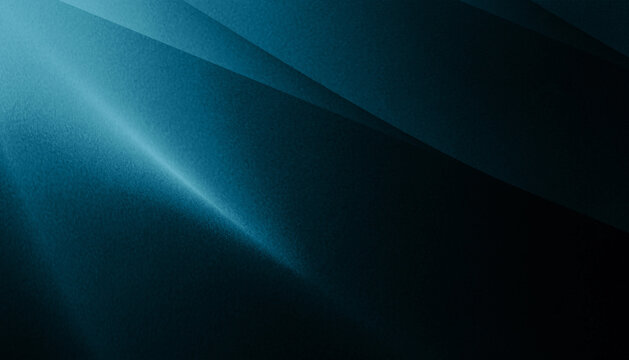 Smooth Gradient Transition From Navy Blue To Bright Cyan