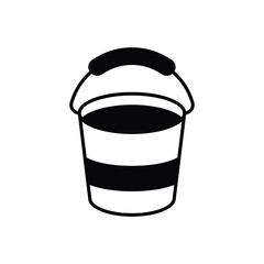 Bucket Vector icon