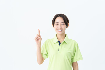 ミドルの介護福祉士の女性