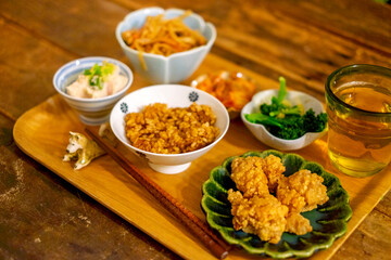 日本の家庭料理_野菜メインの食事