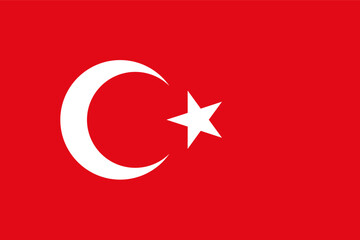 Turkey Flag, Turkish flag (Turkish: Türk bayrağı), Flag of Türkiye